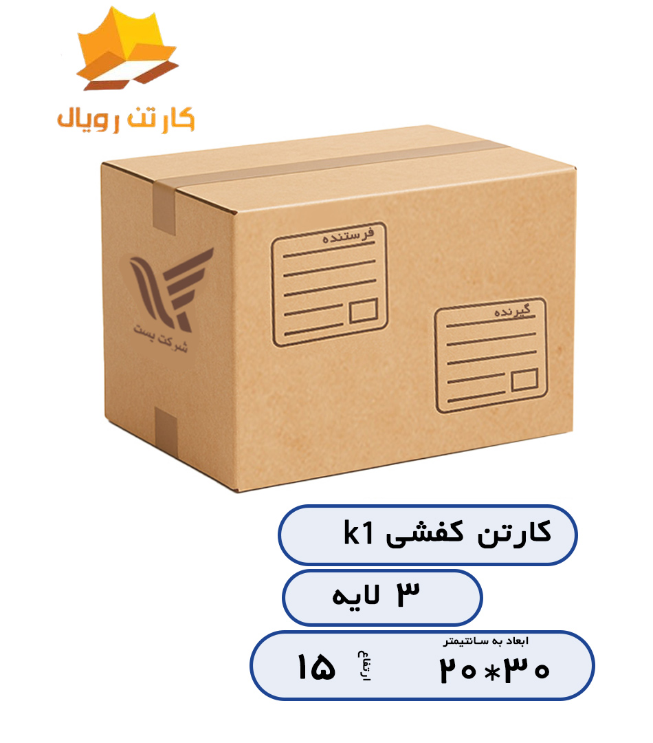 کارتن کفشی k1